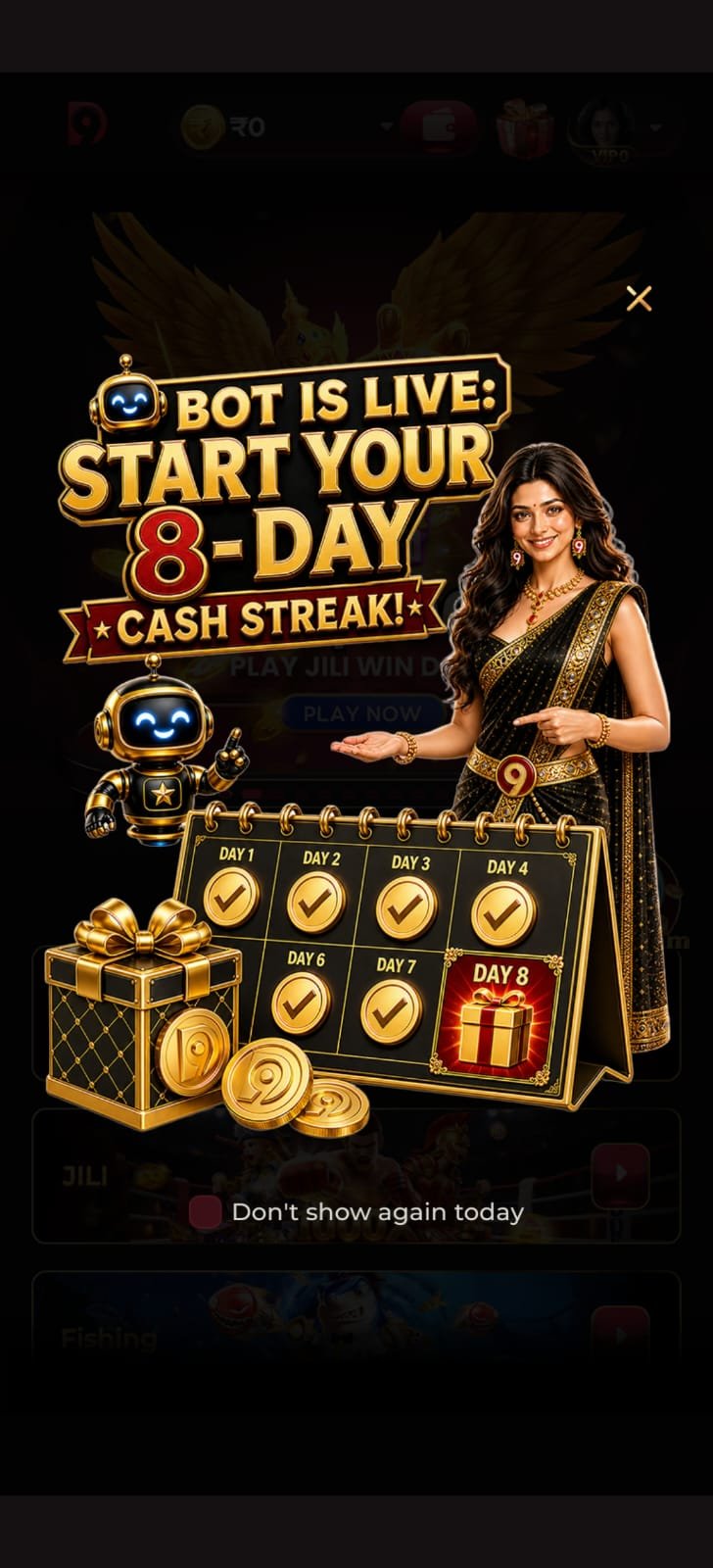 IND9 Game 3D gaming logo with a glossy red finish for APK download, login, and online entertainmen